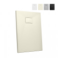 Rechthoekige douchebak 100x80 cm Stone Aanbieding