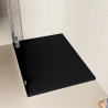 Rechthoekige douchebak 100x80 cm Stone 