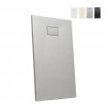Rechthoekige douchebak 140x90 cm Stone Aanbieding