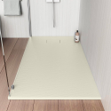 Rechthoekige douchebak 140x90 cm Stone Keuze