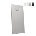 Rechthoekige douchebak 160x80 cm Stone Aanbieding