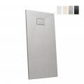Rechthoekige douchebak 160x80 cm Stone Aanbieding