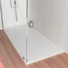 Rechthoekige douchebak van hars 150x70 cm Stone Verkoop
