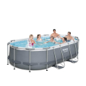 Bovengronds ovaal zwembad Bestway 56620 Power Steel 427x250x100 cm Aanbieding