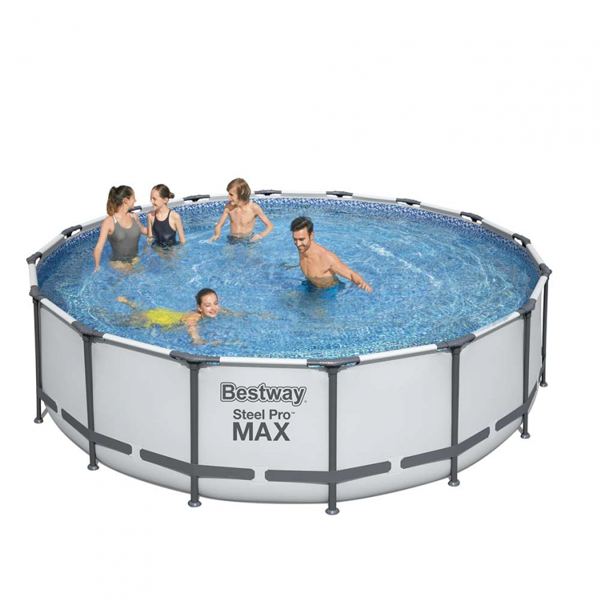 Bovengronds rond zwembad Bestway 5612Z Steel Pro Max 488x122 cm Aanbieding Bovengronds rond zwembad Bestway 5612Z Steel Pro Max 488x122 cm Aanbieding