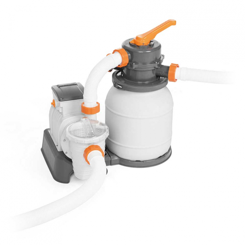 Zandfilterpomp voor het zwembad Bestway 58497 Flowclear vanaf 5.678 liter/uur Aanbieding Zandfilterpomp voor het zwembad Bestway 58497 Flowclear vanaf 5.678 liter/uur Aanbieding