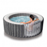 Intex 28442 opblaasbare ronde whirlpool Bubble Massage Deluxe 216x71 cm Korting