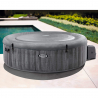 Intex 28442 opblaasbare ronde whirlpool Bubble Massage Deluxe 216x71 cm Voorraad