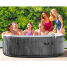 Intex 28442 opblaasbare ronde whirlpool Bubble Massage Deluxe 216x71 cm Catalogus