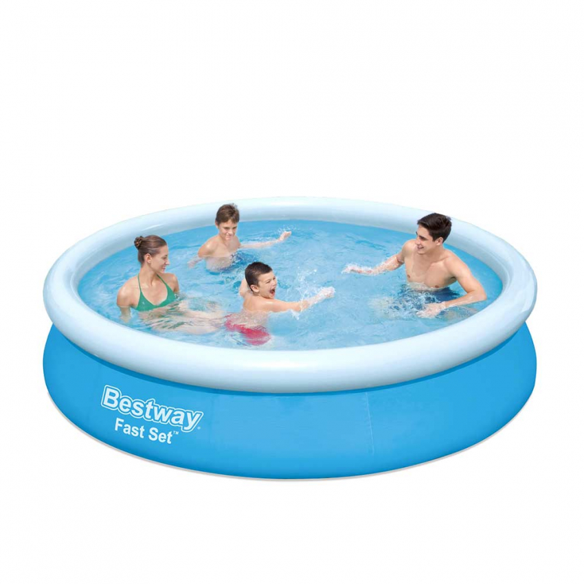 Bovengronds rond zwembad Bestway 57274 Fast Set 366x76 cm Aanbieding Bovengronds rond zwembad Bestway 57274 Fast Set 366x76 cm Aanbieding