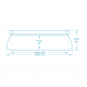 Bovengronds rond zwembad Bestway 57274 Fast Set 366x76 cm Karakteristieken