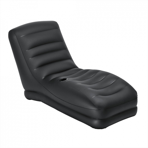 Opblaasbare poef fauteuil Intex 68585 Stoelpoef voor binnen en buiten