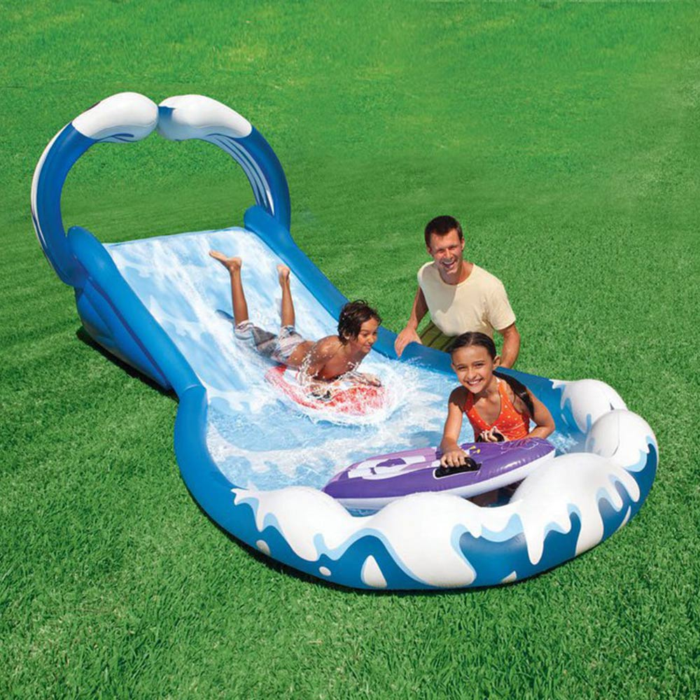 Slide Surf Opblaasbare glijbaan voor kinderen tuin strand Intex 57469