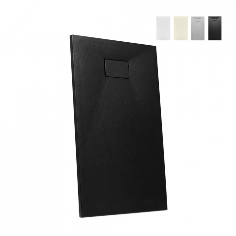 Rechthoekige Douchebak 120x90 Stone