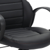 Comfortabele Bureaustoel met Sportief Ontwerp van Eco-Leer GP Fire Korting