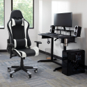 Comfortabele Bureaustoel voor Gaming met Kussen SilverStone Verkoop