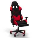 Gaming bureaustoel moderne design fauteuil met kussens en armleuningen Misano Fire Aanbod