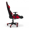 Modern design Gaming bureaustoel met kussens en armleuningen Misano Fire Kortingen