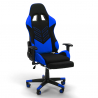 Ergonomische gaming-bureaustoel met kussens en armleuningen Misano Sky Aanbod