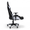 Ergonomische gaming-bureaustoel met lumbaal en cervicaal kussen Misano Kortingen