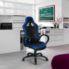 Ergonomische kunstleren bureaustoel in race stijl Super Sport Ice Verkoop