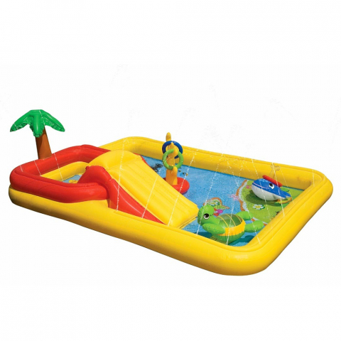 Opblaasbaar kinderzwembad Intex 57454 Ocean Play Center speeltuin Aanbieding