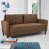 Stoffen 3-zitsbank in modern design Portland Kosten