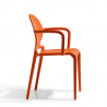 Modern design fauteuilstoelen met armleuningen Scab Gio Arm Catalogus