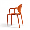 Chairs armchairs with armrests modern design for kitchen bar restaurant Scab Gio Arm Voorraad