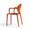 Modern design fauteuilstoelen met armleuningen Scab Gio Arm Voorraad