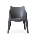 Fauteuil met armleuningen voor binnen en buiten Scab Coccolona Model