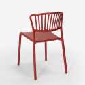 Moderne design polypropyleen stoel voor keuken bar restaurant buiten VIVIENNE
