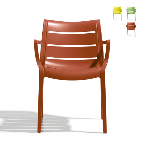 Scab Sunset modern design kitchen garden bar chair with armrests