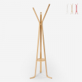 Houten kapstok in Scandinavisch design Nordstrand Aanbieding