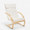 Ergonomische houten fauteuil Aarhus in Scandinavisch design  Aankoop