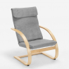 Ergonomische houten fauteuil Aarhus in Scandinavisch design  