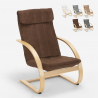 Ergonomische houten fauteuil Aarhus in Scandinavisch design  Kortingen