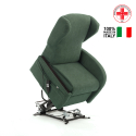 Dual-motor recliner armchair with removable armrests Caroline Aanbod