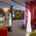 Modern contemporary design column floor lamp Manhattan by Slide Aanbod