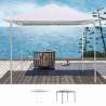 Stalen pergola tuinpaviljoen 3x3 meter Style Aanbod