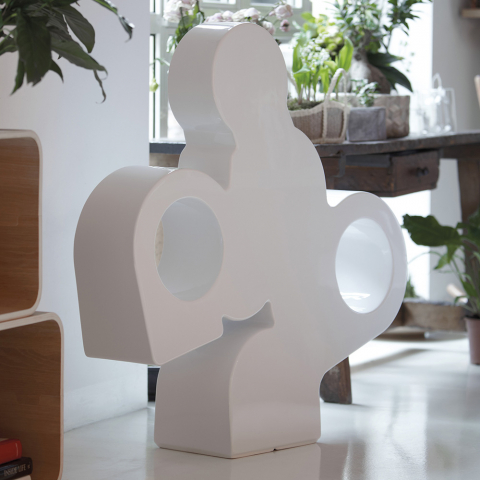 Modern design floor lamp in polyethylene There by Slide Aanbieding