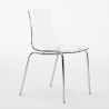 Stoel met stalen poten Grand Soleil Lollipop Afmetingen