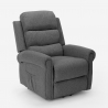 Elektrische relax fauteuil verwarmde masserende liftstoel met wielen VICTORIA