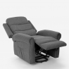 Elektrische relax fauteuil verwarmde masserende liftstoel met wielen VICTORIA