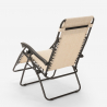 Opvouwbare tuin-en strandstoel Emily Zero Gravity met meerdere standen 