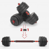 Ermes 2-in-1 Dumbbell and Barbell Set 40kg Fitness Gym Catalogus