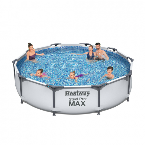 Bovengronds zwembad Bestway Steel Pro Max rond 305x76cm 56406