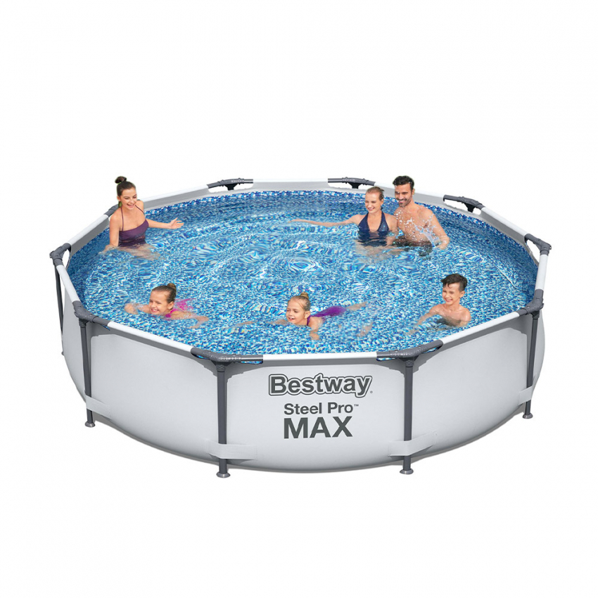 Bovengronds zwembad Bestway Steel Pro Max rond 305x76cm 56406 Aanbieding