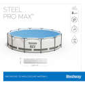 Bestway Steel Pro Max Zwembadset rond bovengronds zwembad 366x76cm 56416 Catalogus