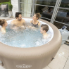 Opblaasbare whirlpool Lay-Z SPA Palm Spring Airjet 6 personen Bestway 60017 196x71cm Korting